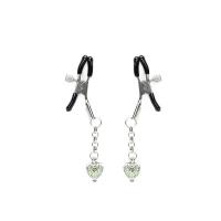 Зажимы для сосков Liebe Seele Glow-in-dark Nipple Clamps Green