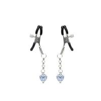 Затискачі для сосків Liebe Seele Glow-in-dark Nipple Clamps Blue