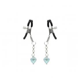 Зажимы для сосков Liebe Seele Glow-in-dark Nipple Clamps Light Blue - 1