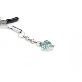Зажимы для сосков Liebe Seele Glow-in-dark Nipple Clamps Light Blue - 2
