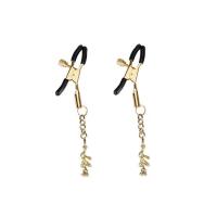 Затискачі для сосків Liebe Seele Rose Pendant Nipple Clamps Gold