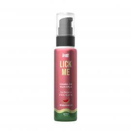 Гель для оральних пестощів зі зігрівальним ефектом INTT Lick Me Kissable Gel Watermelon 50 мл