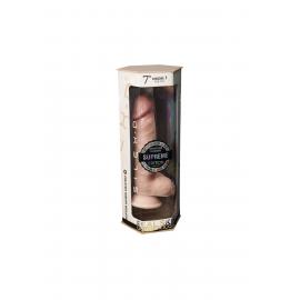 Фалоімітатор SilexD Johnny Premium Real Skin Flesh (7in MODEL 1) - 3