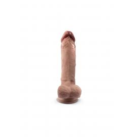 Фалоімітатор SilexD Tomas Premium Real Skin Flesh (9in MODEL 1) - 4