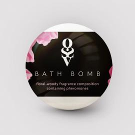 Бомбочка для ванни з феромонами Obsessive Bath bomb Floral - Woody (100 г) - 2