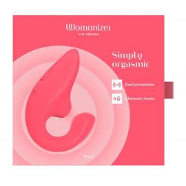 Вакуумний кліторальний стимулятор Womanizer Blend Vibrant Rose - 7