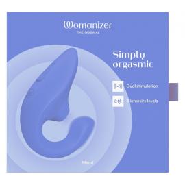 Вакуумний кліторальний стимулятор Womanizer Blend Vibrant Blue - 7