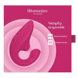 Вакуумний кліторальний стимулятор Womanizer Blend Vibrant Pink - 7