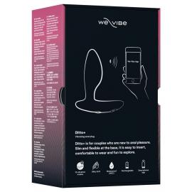 Анальная смарт-вибропробка We-Vibe Ditto+ Satin Black с пультом ДУ - 11