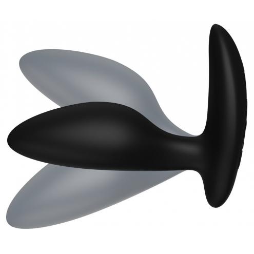 Анальная смарт-вибропробка We-Vibe Ditto+ Satin Black с пультом ДУ
