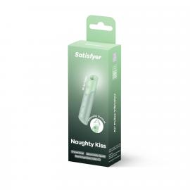 Вакуумний стимулятор Satisfyer Naughty Kiss, магнітна технологія 3D Air Pulse - 5