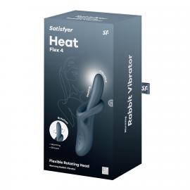 Вібратор Satisfyer Heat Flex 4 Grey - 2