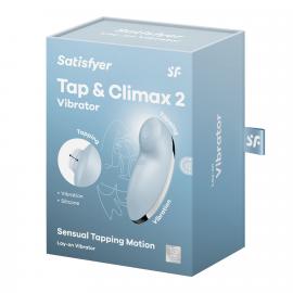 Вібростимулятор-пульсатор Satisfyer Tap Climax 2 Blue - 2