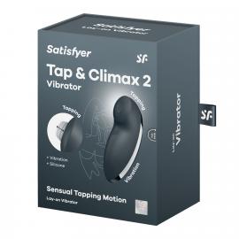 Вібростимулятор-пульсатор Satisfyer Tap Climax 2 Grey - 7