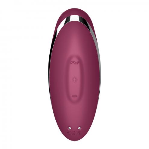 Вібростимулятор-пульсатор Satisfyer Tap Climax 2 Red