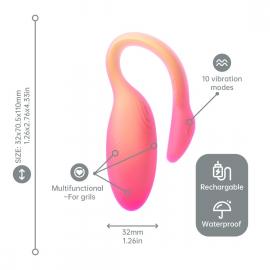Смарт-віброяйце Magic Motion Flamingo Max Orange - 6