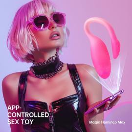 Смарт-віброяйце Magic Motion Flamingo Max Pink - 2