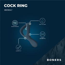 Ерекційне кільце Boners Cock ring - 9