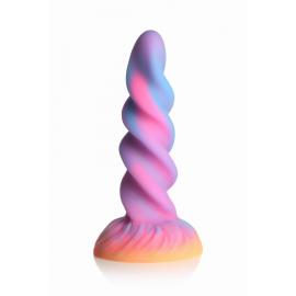 Фентезійний фалоімітатор Creature Cocks Glow-in-the-Dark Unicorn Dildo - 1