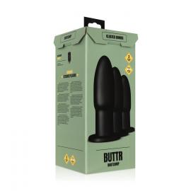 Набір анальних пробок BUTTR - Cluster Bombs Anal Training Set - 4