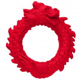 Эрекционное кольцо Creature Cocks Rise of the Dragon Silicone Penis Ring - Red - 1
