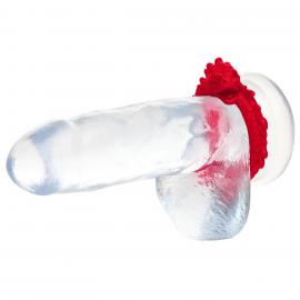 Эрекционное кольцо Creature Cocks Rise of the Dragon Silicone Penis Ring - Red - 6