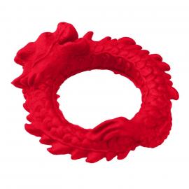 Эрекционное кольцо Creature Cocks Rise of the Dragon Silicone Penis Ring - Red - 7