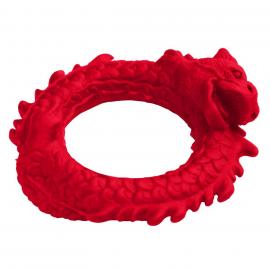 Эрекционное кольцо Creature Cocks Rise of the Dragon Silicone Penis Ring - Red - 2
