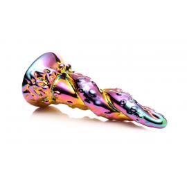 Фентезійний фалоімітатор Creature Cocks Enchanting Rainbow Glass Dildo - 4