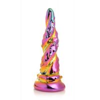 Фентезійний фалоімітатор Creature Cocks Enchanting Rainbow Glass Dildo