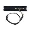 Ошейник с поводком Punishment - Crystal Collar Leash – Black