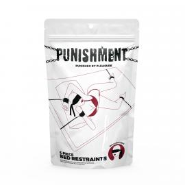 Розтяжка на ліжко Punishment - 5-Piece Bed Restraint Kit - Black - 5