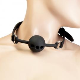 Кляп Punishment - Silicone Ball Gag – Black - 1