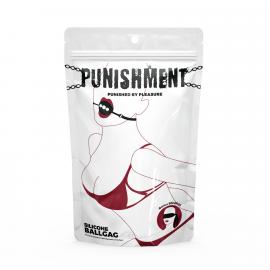 Кляп Punishment - Silicone Ball Gag – Black - 2