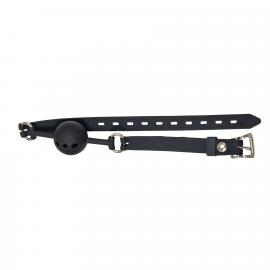 Кляп Punishment - Silicone Ball Gag – Black - 4
