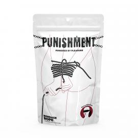 Мотузка для шибарі Punishment - Bondage Rope – Black - 4