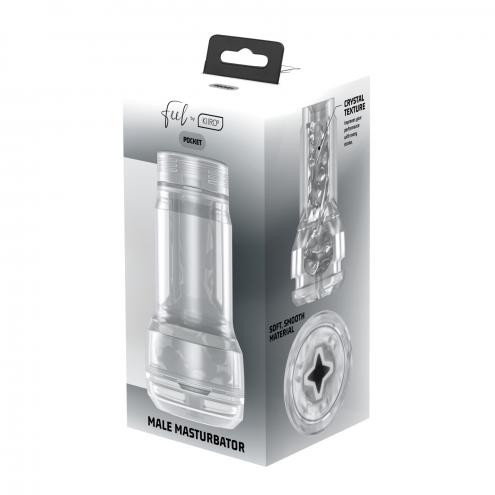 Мастурбатор Kiiroo Feel Pocket Crystal совместим с PowerBlow