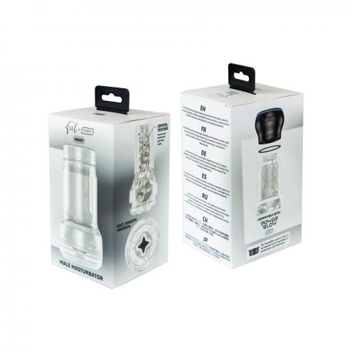 Мастурбатор Kiiroo Feel Pocket Crystal совместим с PowerBlow