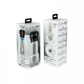Мастурбатор Kiiroo Feel Pocket Crystal із всмоктувальною інтерактивною насадкою PowerBlow Combo Set - 3