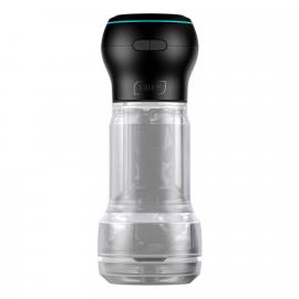 Мастурбатор Kiiroo Feel Pocket Crystal із всмоктувальною інтерактивною насадкою PowerBlow Combo Set - 1