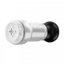Мастурбатор Kiiroo Feel Pocket Crystal із всмоктувальною інтерактивною насадкою PowerBlow Combo Set - 4