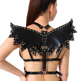 Жіноча портупея Art of Sex - Wings чорна L-2XL - 1