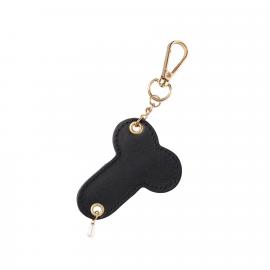 Брелок на карабіні для ключів Art of Sex Fhallus, Чорний - 3