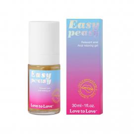 Анальний лубрикант Love To Love Easy Peasy - Anal Relaxing Gel 30 мл - 1
