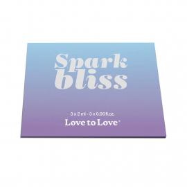 Набор пробников стимуляторов для пар Love To Love Spark Bliss 3 х 2 мл - 1