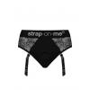 Мереживні труси для страпону з підв'язками для панчох Strap-On-Me DIVA HARNESS - XS