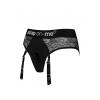 Мереживні труси для страпону з підв'язками для панчох Strap-On-Me DIVA HARNESS - XS