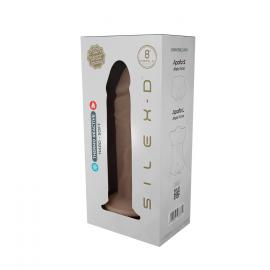 Фалоімітатор SilexD Flesh (MODEL 2 size 8in) Liquid Silicone, підходить для Apollo S і L - 5