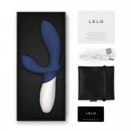 Масажер простати LELO Loki Wave 2 Base Blue, 2 мотори, манливий рух + вібрація - 4