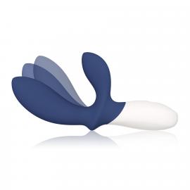 Масажер простати LELO Loki Wave 2 Base Blue, 2 мотори, манливий рух + вібрація - 2